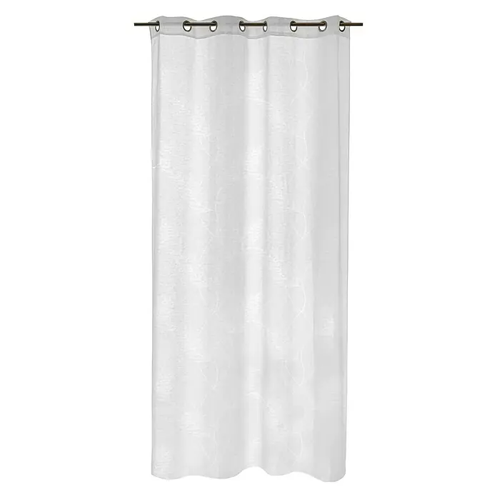 Visillo para ventana UGO - An x Al: 140 x 250 cm, 100% poliéster, Blanco - Vista frontal