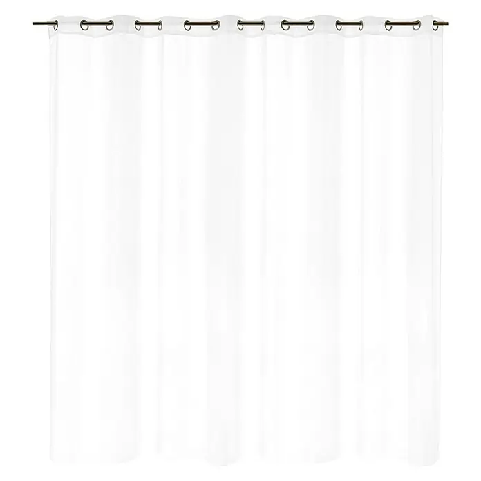 Visillo para ventana Saipan - An x Al: 250 x 300 cm, 100% poliéster, Blanco - Vista frontal
