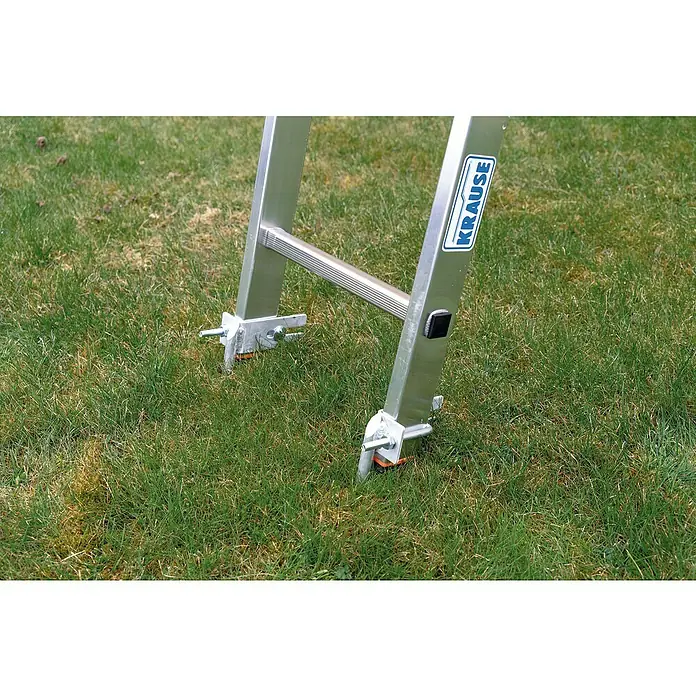 Krause Létra felső készlet - Alkalmas: furat keresztmetszete 64 x 25 mm – 97 x 25 mm, Alumínium - Közeli felvétel