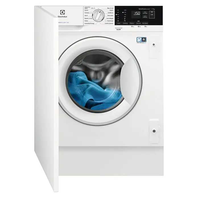 AEG Lavadora EN7F4722AN - 7 kg, Número de programas de lavado: 14 ud., Potencia máx.: 2.200 W - Vista angular
