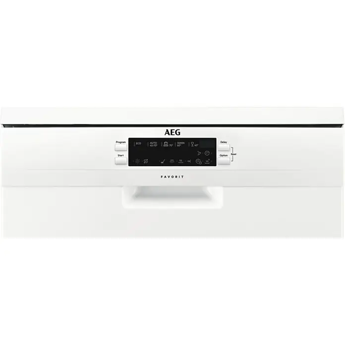 AEG Lavavajillas FFB53620ZW - Apto para: 13 cubiertos, L x An x Al: 62,5 x 60 x 85 cm - Primer plano