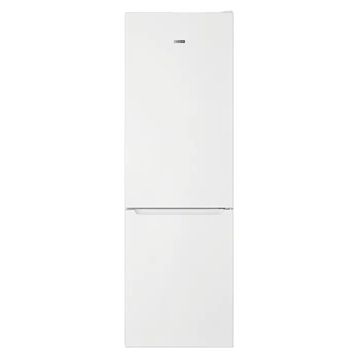 Zanussi Nevera combi ZNME32EW0 - Contenido útil total: 330 l, 65 x 59,5 x 186 cm, Blanco - Vista frontal