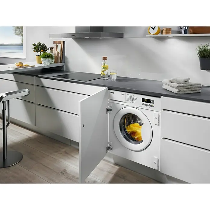 Zanussi Lavadora ZWI712UDWA - 7 kg, Número de programas de lavado: 14 ud., Potencia máx.: 2.200 W - Foto ambiente