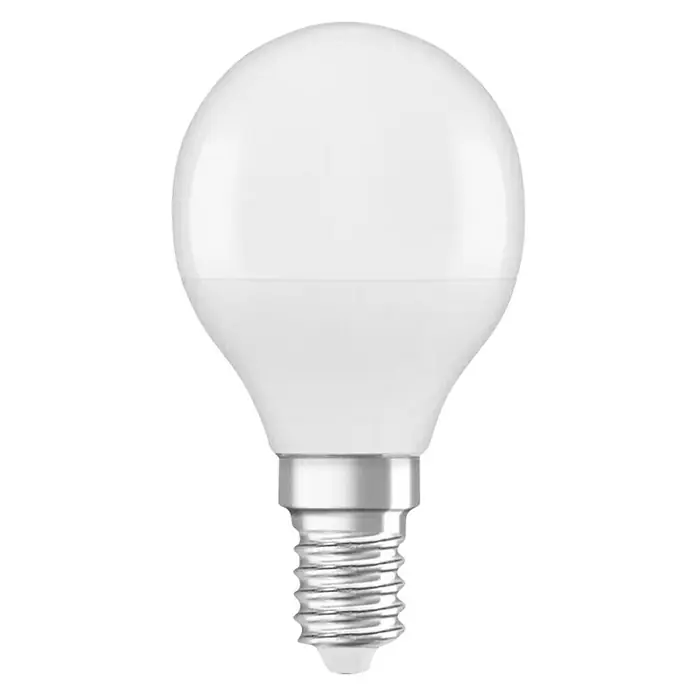 Osram LED antibakterijska žarulja - E14, Hladna bijela - Pogled sprijeda
