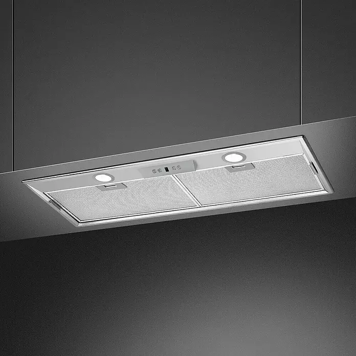 Smeg Campana integrable KSEG7XSA - Ancho: 72,4 cm, Potencia de aire máx.: 560 m³/h, Acero inoxidable - Foto ambiente