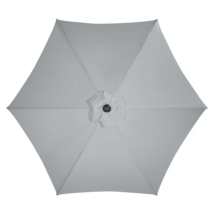 Derby Basic Lift Suncobran Basic Lift Neo 300 - Svjetlo-sive boje, Promjer: 300 cm - Pogled s gornje strane