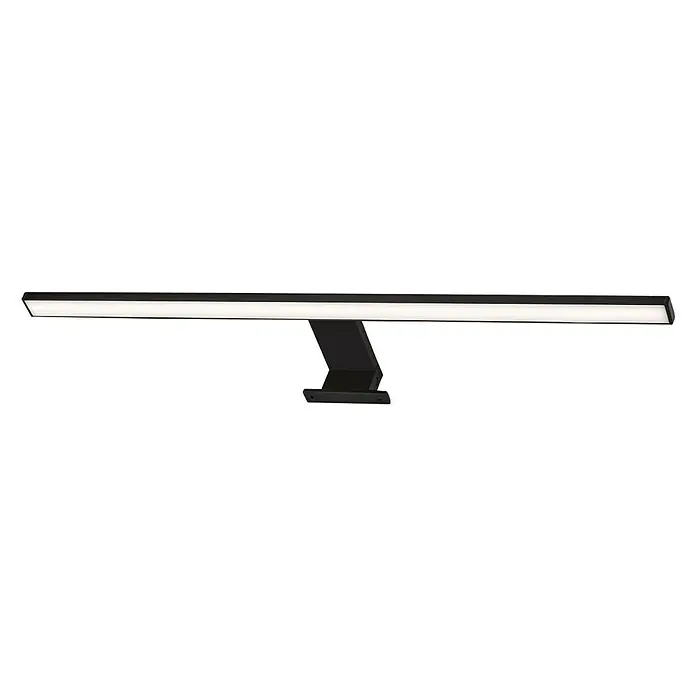 Briloner Aplique LED para espejo Dun - 8 W, L x An x Al: 10 x 60 x 3,6 cm, Blanco neutro - Vista angular