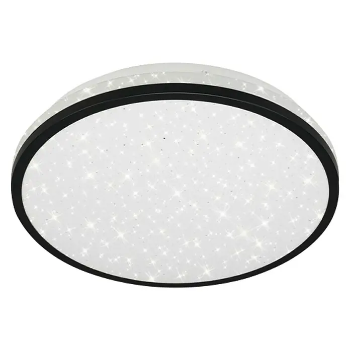 Briloner Plafón LED redondo Acorus - 12 W, Ø x Al: 28 x 7 cm, Blanco neutro - Vista angular
