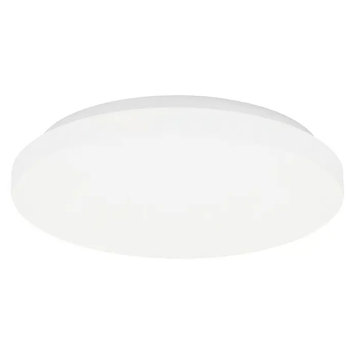 Briloner Plafón LED Stelo - 24 W, Ø x Al: 40 x 7 cm, Blanco, Blanco neutro - Vista angular