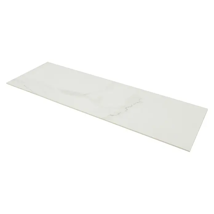 Wandtegel Marmer - 100 x 33,3 cm, Mat - Diagonaal zicht