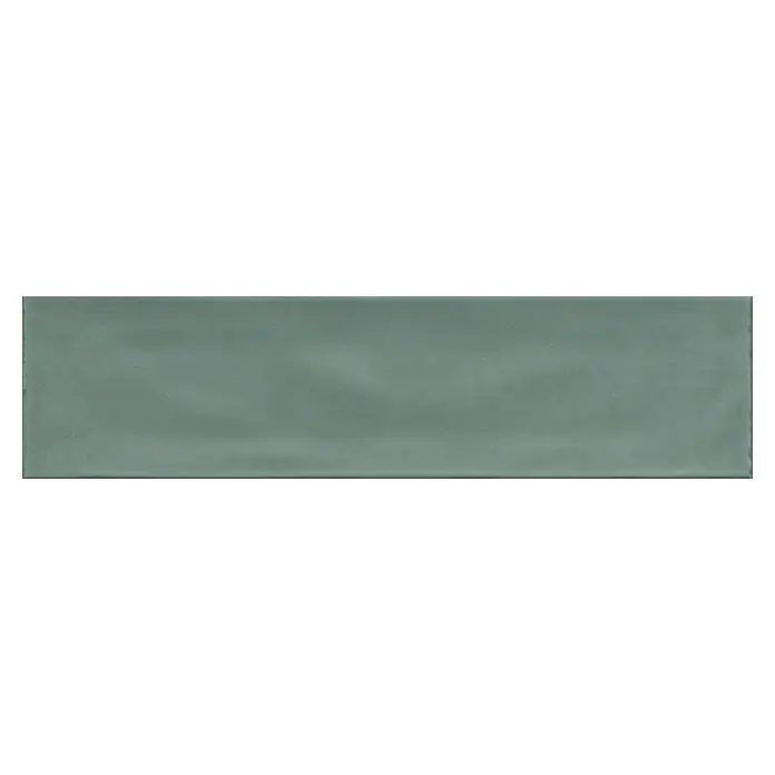 Wandtegel Tash - 30 x 7,5 cm, Groen - Vooraanzicht