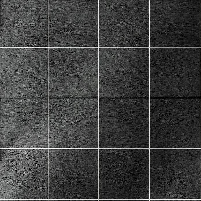 Terrassenfliese Slate Black - 60 x 60 x 2 cm, Schwarz, Matt - Stimmungsaufnahme