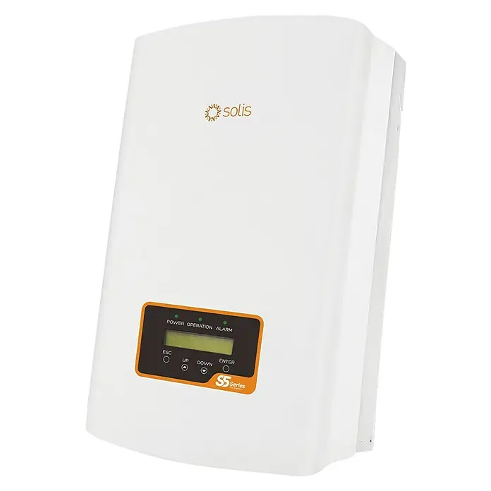 Inversor de red S5-GR1P - 5 kW, 330 V, L x An x Al: 16 x 54,3 x 31 cm - Vista angular