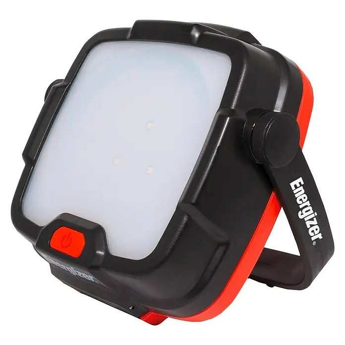 Energizer Foco LED de trabajo - 250 lm, IPX4, Negro/Rojo - Vista angular