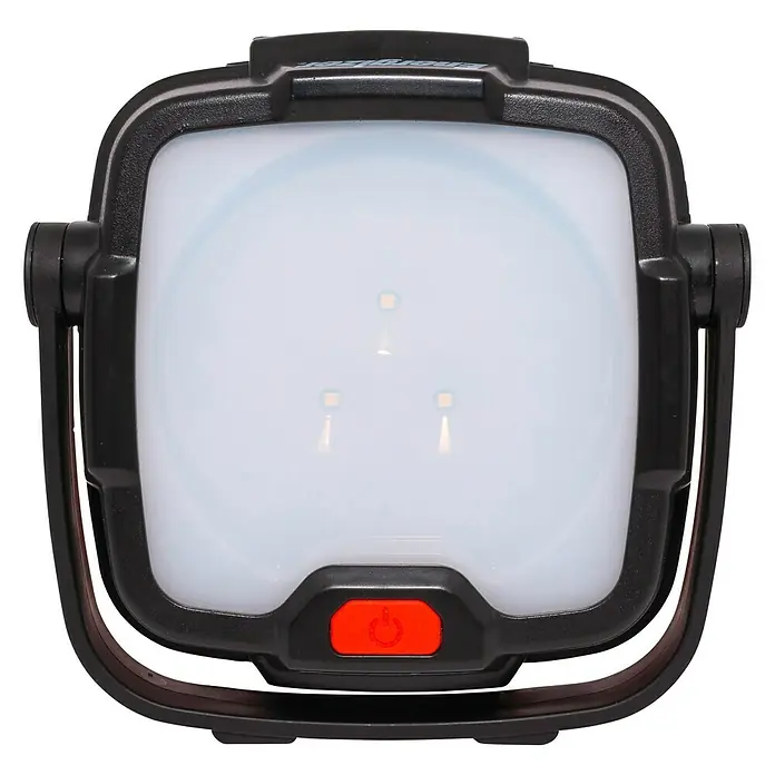 Energizer Foco LED de trabajo - 250 lm, IPX4, Negro/Rojo - Vista frontal