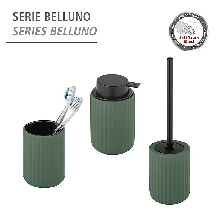 Wenko Seifenspender Belluno - Keramik, Grün - Skizze