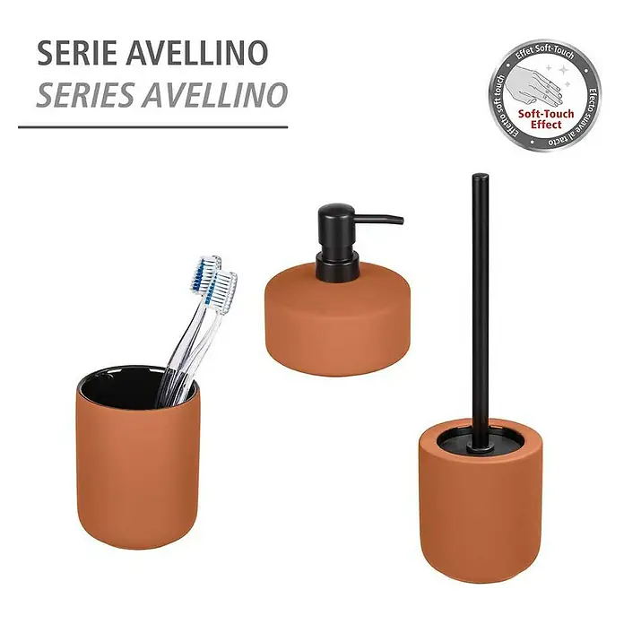 Wenko Seifenspender Avellino - Keramik, Terracotta - Skizze