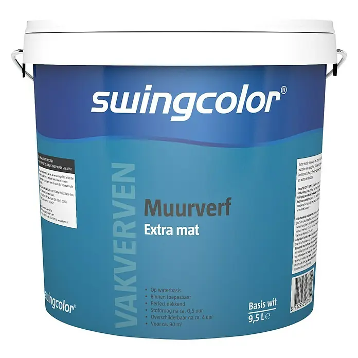 Muurverf Extra Mat - 10 l, Extra mat - Vooraanzicht