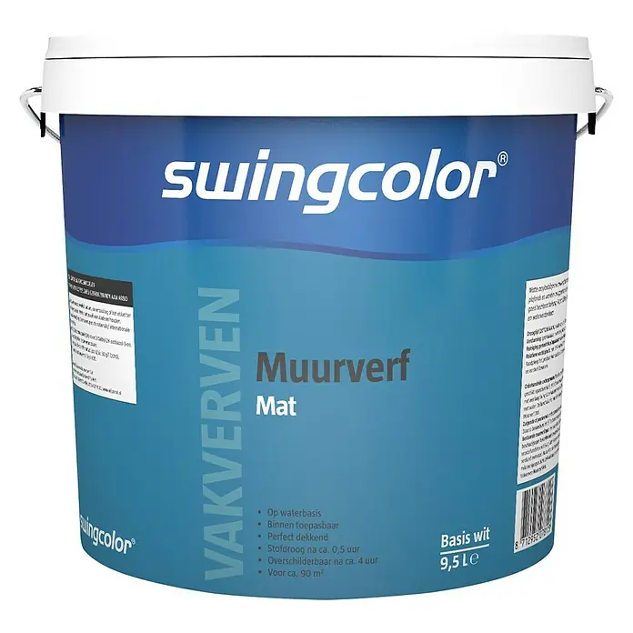 Muurverf - 10 l, Mat - Vooraanzicht