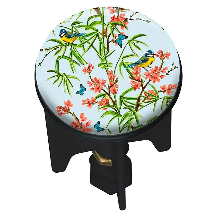 Wenko Excenterstopfen Natura - Natur, Grün/ Bunt, Durchmesser: 3,9 cm - Vorderansicht