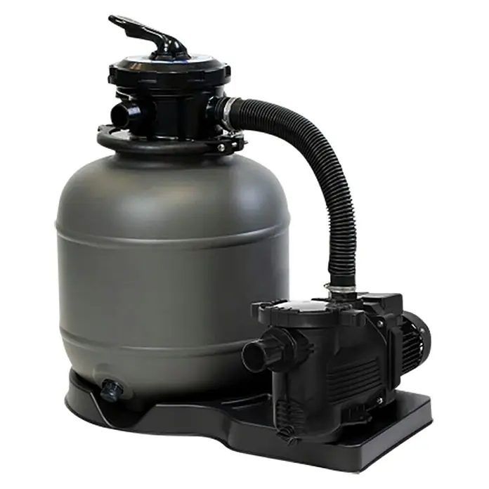 Pješčani filter Aqua 400 SFA - Snaga filtriranja: 8 m³/h, Namijenjeno za: Bazene zapremnine do 45 000 L - Dijagonalni pogled