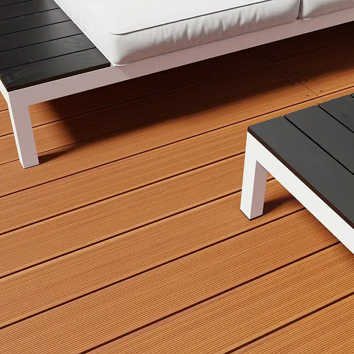 Terrassendiele Premium/Select - 200 x 14,5 x 2,5 cm, Bangkirai - Stimmungsaufnahme