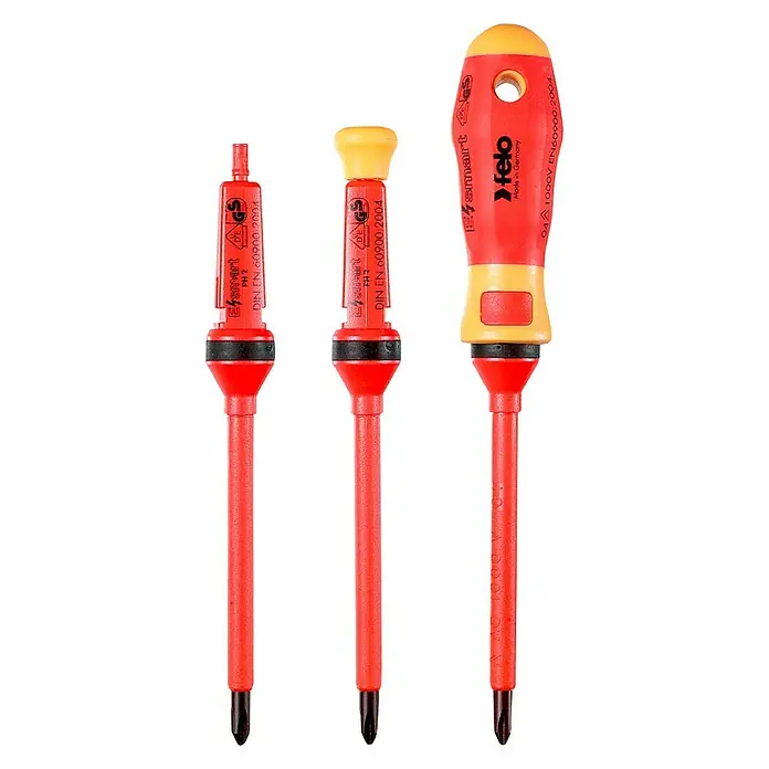 Felo Schraubendreher-Satz E-Smart VDE - 14 -tlg. - Vorderansicht