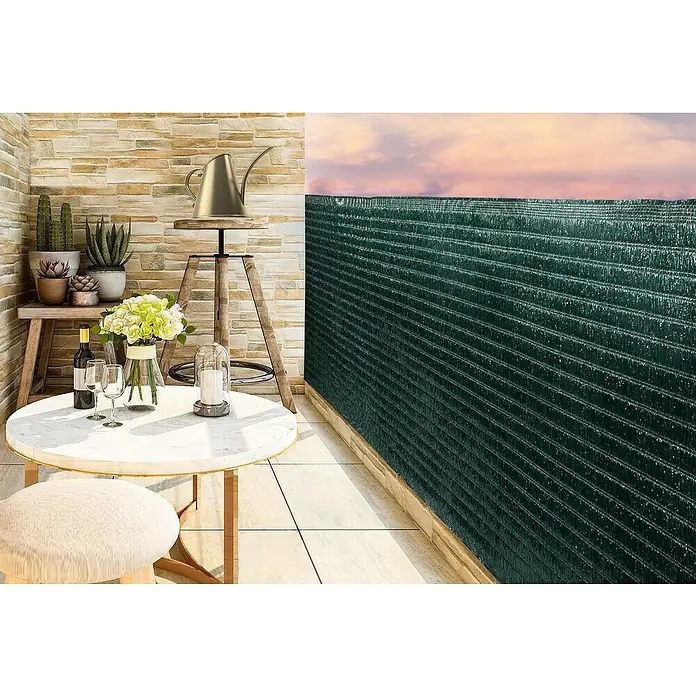 Gardol Sichtschutz Raffia - Grün, 300 x 90 cm - Stimmungsaufnahme
