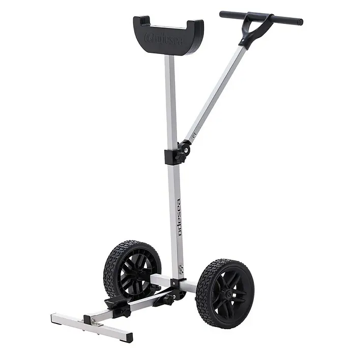Transportna kolica - Izvanbrodski motori, 60 kg, Aluminij - Dijagonalni pogled