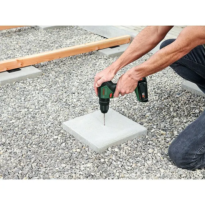 Bosch 18 V Power for All Akku-Schlagbohrschrauber UniversalImpact 18V-60 - 18 V, 2 Akkus, 2 Ah - 4 Ah, Leerlaufdrehzahl: 0 U/min - 1.900 U/min - Anwendungsbeispiel