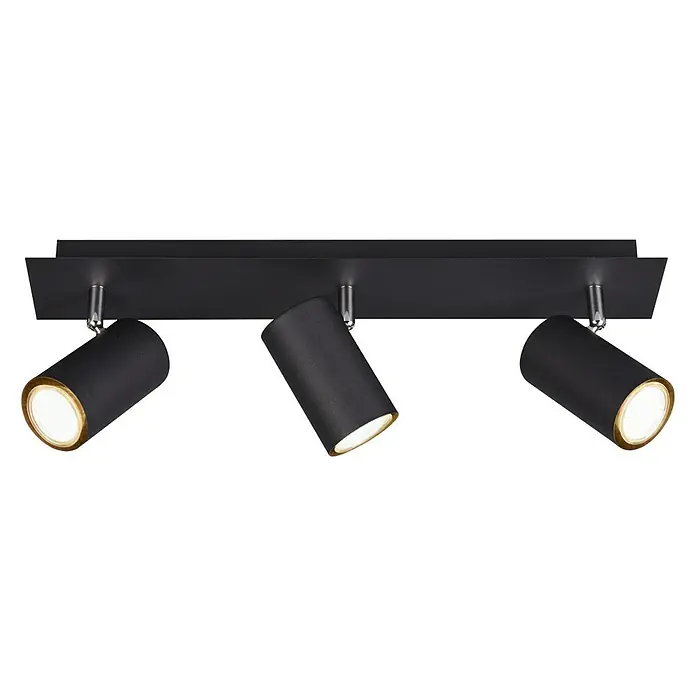 Trio Leuchten Marley Stropna spot svjetiljka - 105 W, D x Š x V: 9 x 48 x 15 mm, GU10, 3 Kom. - Živopisni prikaz
