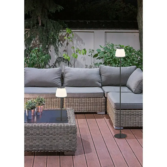 Trio Leuchten Stolna LED svjetiljka Domingo - 2 W, Ø x V: 12 x 35 cm, Topla bijela - Živopisni prikaz