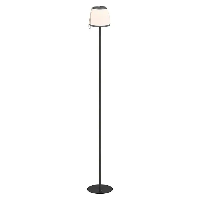 Trio Leuchten Podna LED svjetiljka Domingo - 2 W, Ø x V: 12 x 136 cm, Topla bijela - Pogled sprijeda