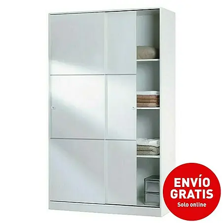 Armario para ropa con puertas correderas Ward