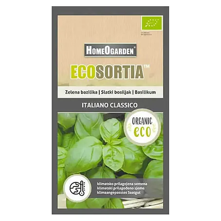 HomeOgarden  Sjeme povrća Ecosortia slatki bosiljak