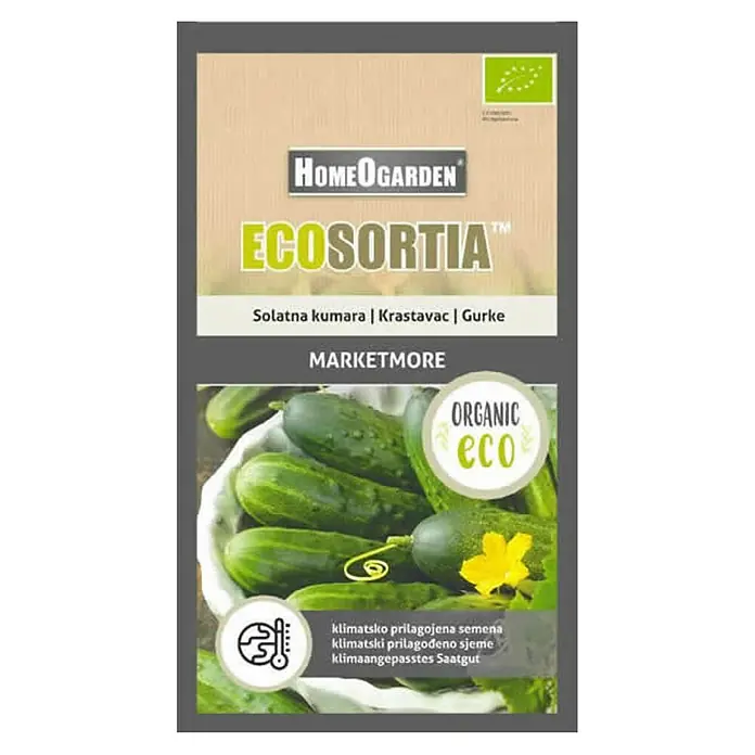 HomeOgarden Sjeme povrća Ecosortia krastavac - Botanički opis: Cucumis sativus L. - Pogled s gornje strane