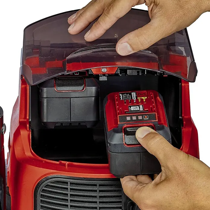 Einhell Power X-Change Akku-Nass-Trockensauger TE-VC 36/30 Li S-Solo - 18 V, Ohne Akku, Behältervolumen: 30 l - Detailaufnahme