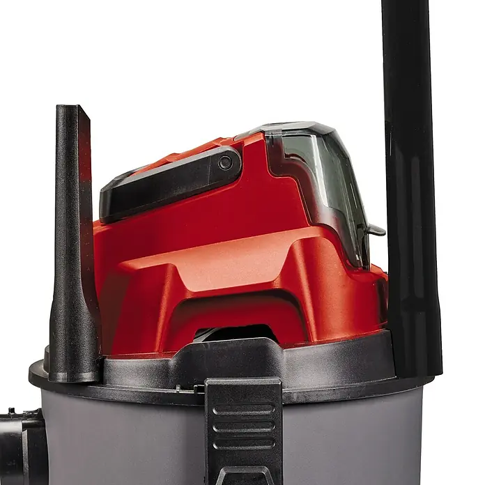 Einhell Power X-Change Akku-Nass-Trockensauger TC-VC 18/15 Li-Solo - 18 V, Ohne Akku, Behältervolumen: 15 l - Detailaufnahme