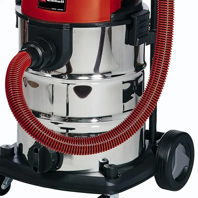Einhell Power X-Change Akku-Nass-Trockensauger TE-VC 36/30 Li S-Solo - 18 V, Ohne Akku, Behältervolumen: 30 l - Detailaufnahme