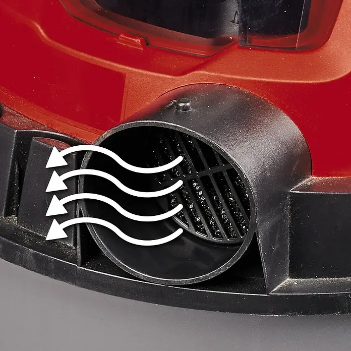 Einhell Power X-Change Akku-Nass-Trockensauger TC-VC 18/15 Li-Solo - 18 V, Ohne Akku, Behältervolumen: 15 l - Detailaufnahme