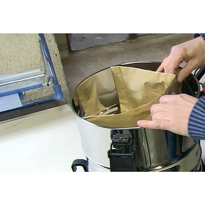 Einhell Porszívózsák - 20 l, 5 db. - Használati példa
