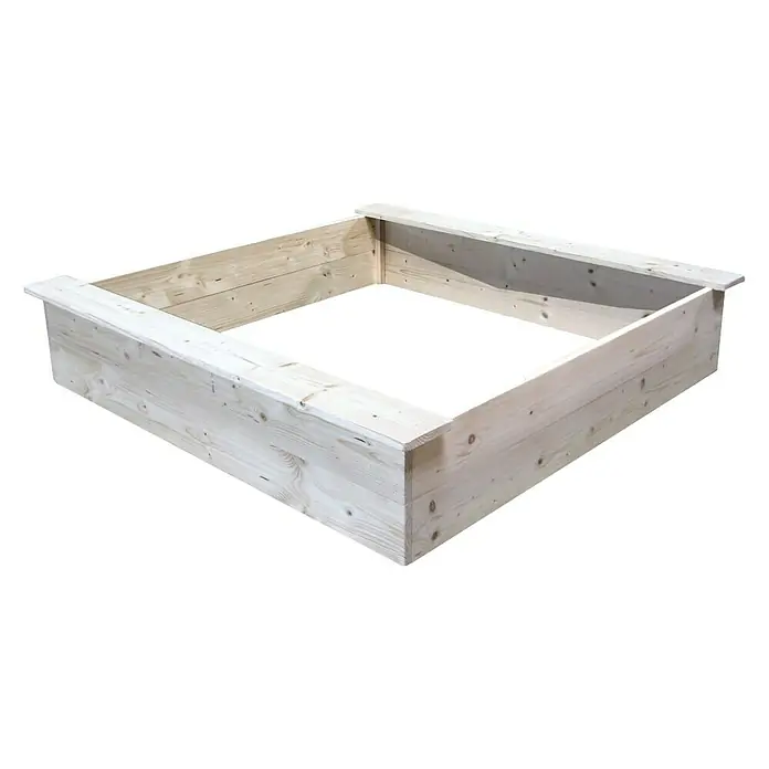 Soulet Cajón de arena Sophie - 118 x 118 x 12,6 cm, Madera - Vista angular