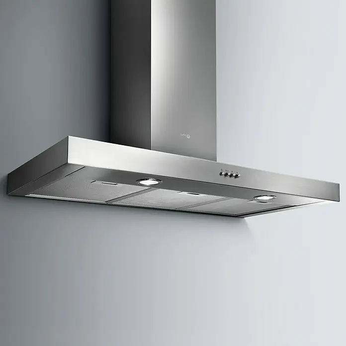 Turboair Campana de pared Sofía - Ancho: 90 cm, Potencia de aire máx.: 581 m³/h, Acero inoxidable - Foto ambiente