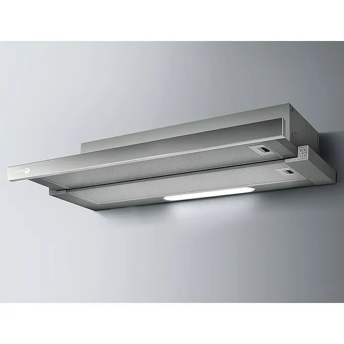 Turboair Campana integrable TT14 Aspirante - Ancho: 90 cm, Potencia de aire máx.: 304 m³/h en funcionamiento normal, Acero inoxidable - Foto ambiente