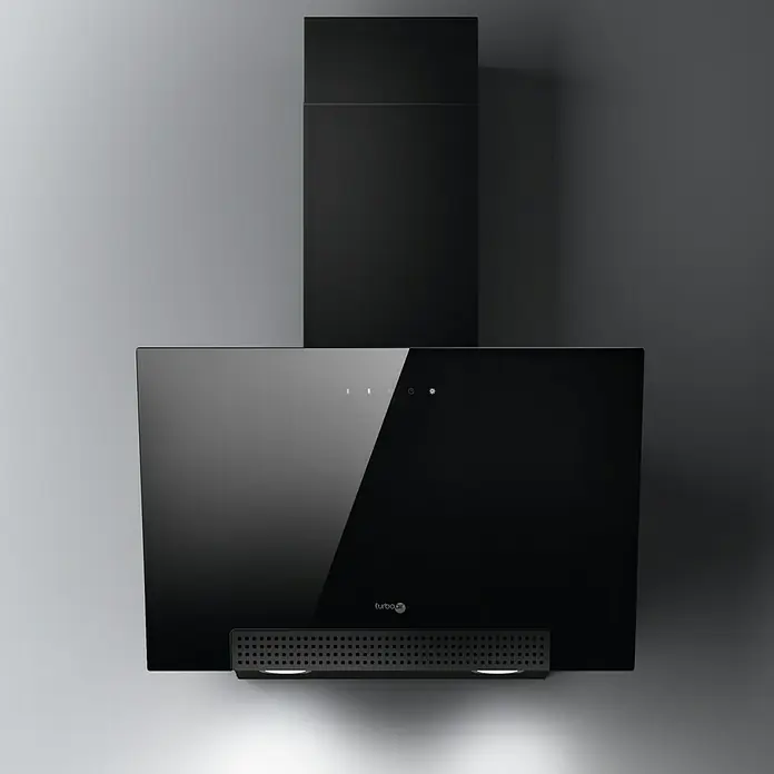 Turboair Campana de pared Trama - Ancho: 60 cm, Potencia de aire máx.: 650 m³/h, Negro - Foto ambiente