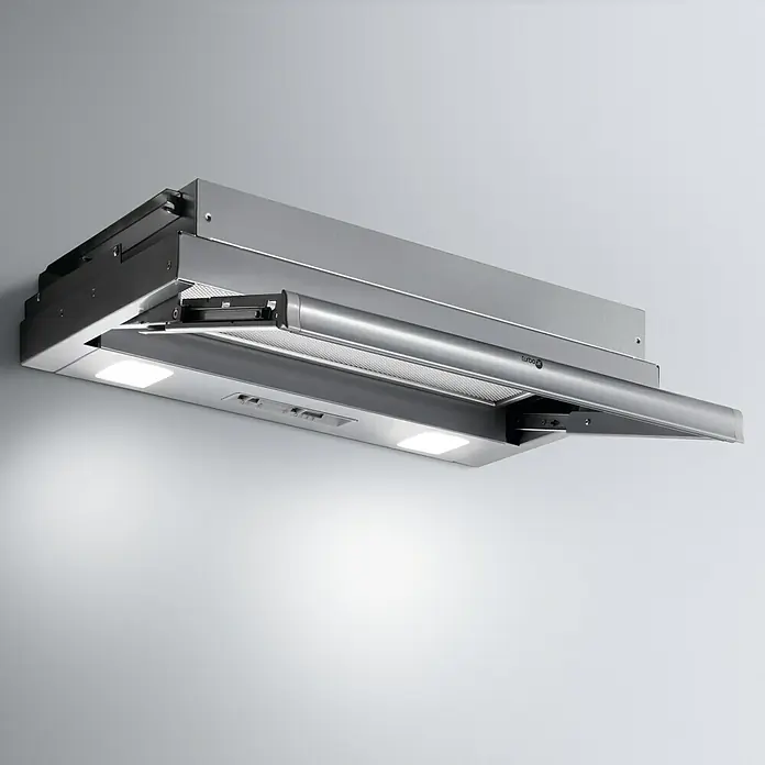 Turboair Campana integrable Vedo - Ancho: 60 cm, Potencia de aire máx.: 255 m³/h, Gris - Foto ambiente