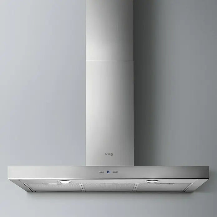 Turboair Campana de pared Zoe - Ancho: 90 cm, Potencia de aire máx.: 713 m³/h, Acero inoxidable - Foto ambiente