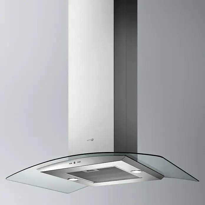 Turboair Campana para isla Vola - Ancho: 89,8 cm, Potencia de aire máx.: 713 m³/h, Acero inoxidable - Foto ambiente