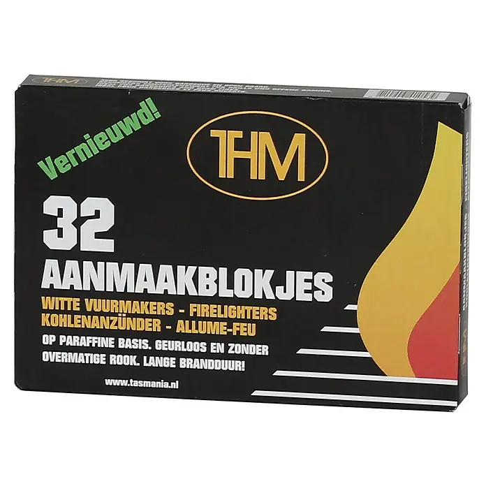 THM Aanmaakblokjes - 32 st. - Vooraanzicht
