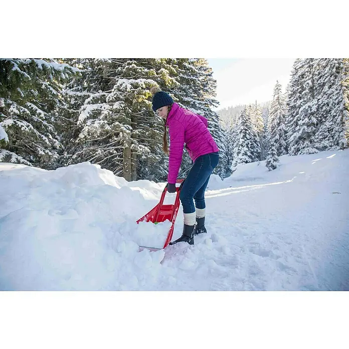 Freund Victoria Schneeschaufel Schneefix 4+ - 66 cm, Kunststoff - Anwendungsbeispiel